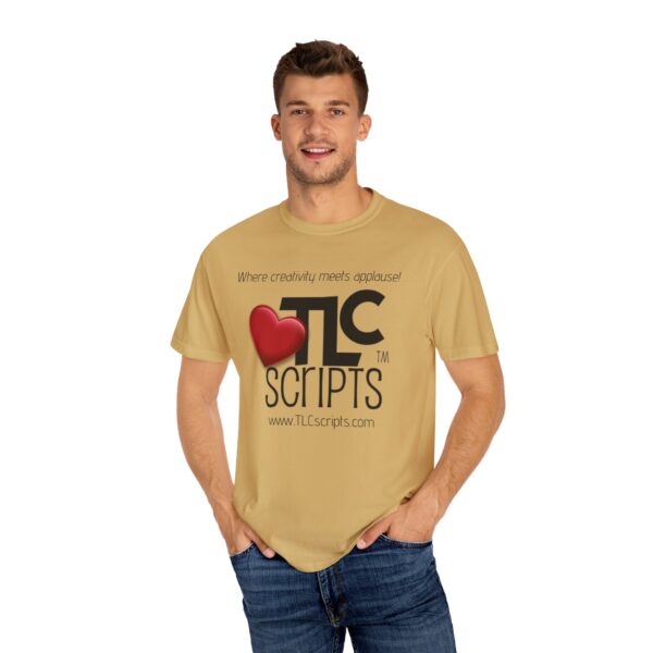 I Love TLCScripts Unisex Garment-Dyed T-Shirt - Image 16