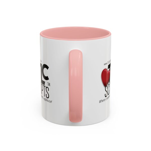 Creative Love Accent Coffee Mug - Perfect Gift for Writers, Teachers, Friends, Birthday, Celebrate Creativity, Coffee Lovers, TLC Scripts - Image 14
