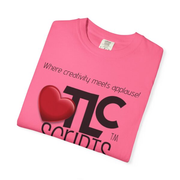 I Love TLCScripts Unisex Garment-Dyed T-Shirt - Image 63