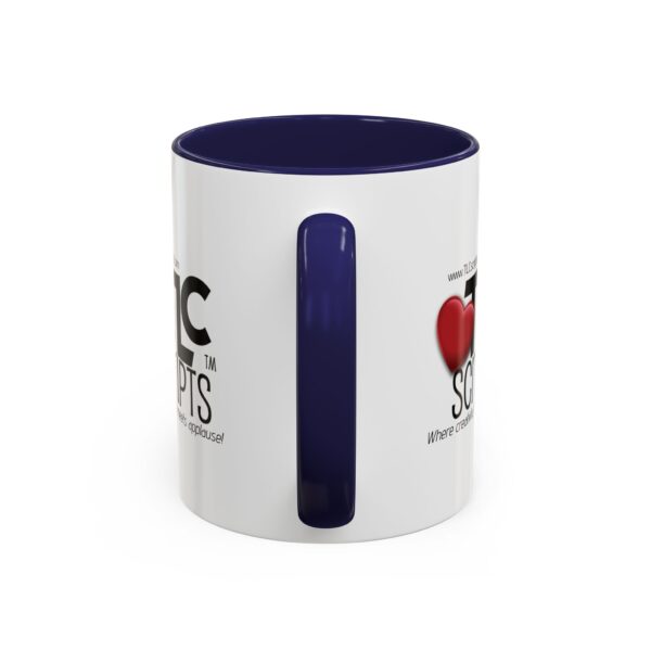 Creative Love Accent Coffee Mug - Perfect Gift for Writers, Teachers, Friends, Birthday, Celebrate Creativity, Coffee Lovers, TLC Scripts - Image 10