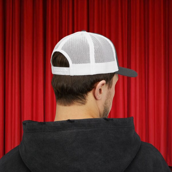 Creative Love Snapback Trucker Cap - Trendy Hat for Artists & Creatives - Image 8