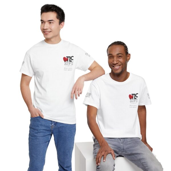 Inspirational Quote Unisex Heavy Cotton Tee - Always Leave Them Wanting More - Image 6