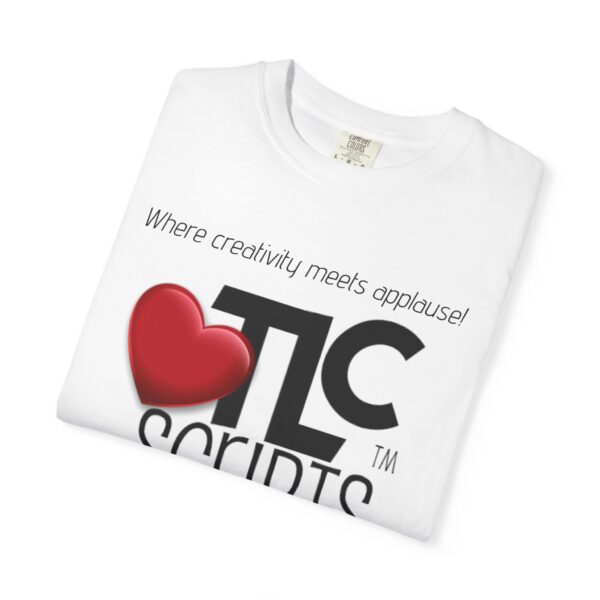 I Love TLCScripts Unisex Garment-Dyed T-Shirt - Image 7
