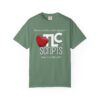 I Love TLCScripts Unisex Garment-Dyed T-Shirt - Image 33