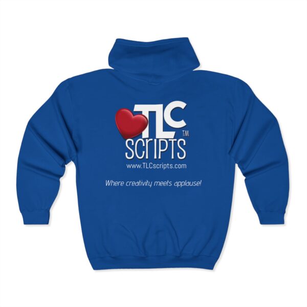 Cozy Creativity Full Zip Hoodie for TLCScripts Lovers - Image 20