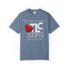 I Love TLCScripts Unisex Garment-Dyed T-Shirt - Image 45