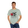 I Love TLCScripts Unisex Garment-Dyed T-Shirt - Image 28