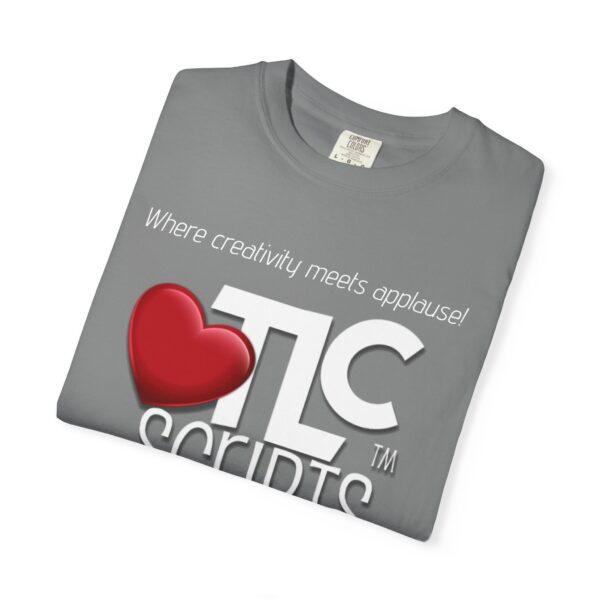 I Love TLCScripts Unisex Garment-Dyed T-Shirt - Image 23
