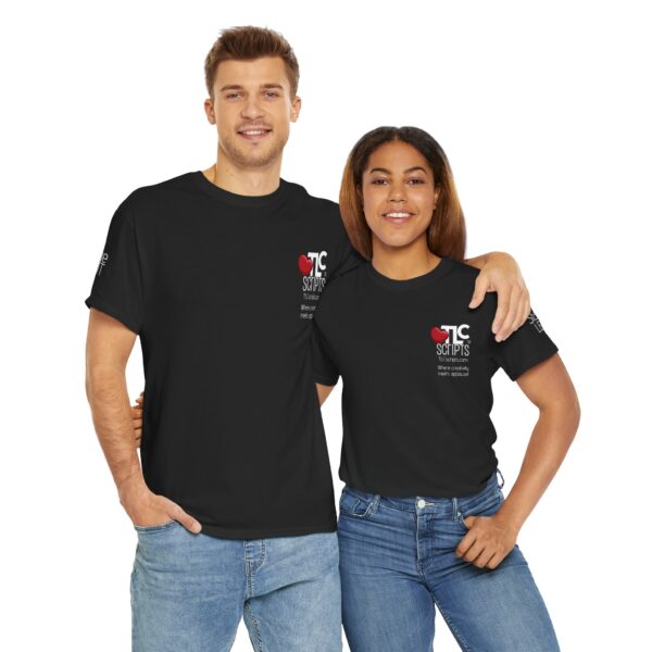 Inspirational Quote Unisex Heavy Cotton Tee - Always Leave Them Wanting More - Image 4