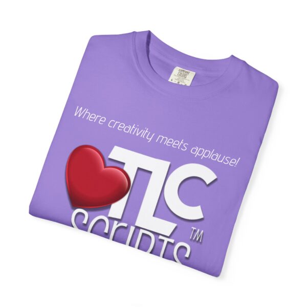 I Love TLCScripts Unisex Garment-Dyed T-Shirt - Image 55