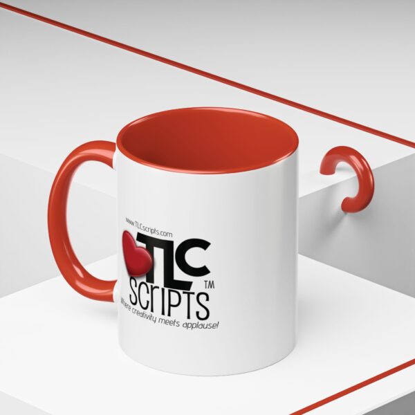 Creative Love Accent Coffee Mug - Perfect Gift for Writers, Teachers, Friends, Birthday, Celebrate Creativity, Coffee Lovers, TLC Scripts - Image 16