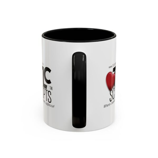 Creative Love Accent Coffee Mug - Perfect Gift for Writers, Teachers, Friends, Birthday, Celebrate Creativity, Coffee Lovers, TLC Scripts - Image 6