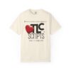 I Love TLCScripts Unisex Garment-Dyed T-Shirt - Image 9