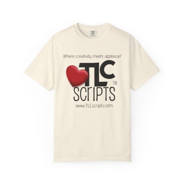 I Love TLCScripts Unisex Garment-Dyed T-Shirt - Image 9