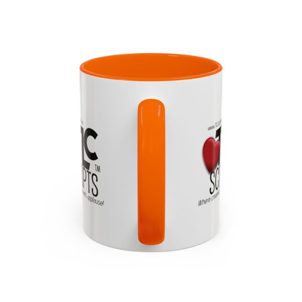 Creative Love Accent Coffee Mug - Perfect Gift for Writers, Teachers, Friends, Birthday, Celebrate Creativity, Coffee Lovers, TLC Scripts - Image 40