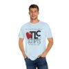 I Love TLCScripts Unisex Garment-Dyed T-Shirt - Image 40