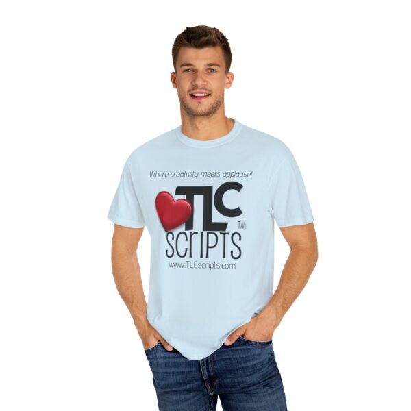 I Love TLCScripts Unisex Garment-Dyed T-Shirt - Image 40