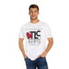 I Love TLCScripts Unisex Garment-Dyed T-Shirt - Image 8