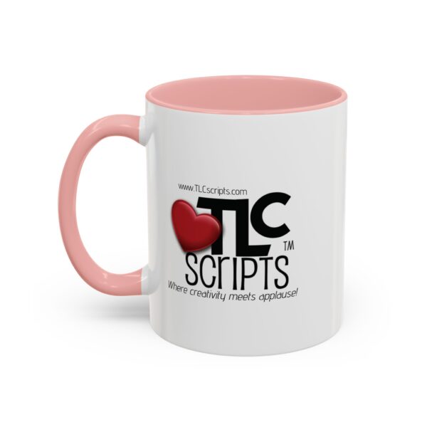 Creative Love Accent Coffee Mug - Perfect Gift for Writers, Teachers, Friends, Birthday, Celebrate Creativity, Coffee Lovers, TLC Scripts - Image 13
