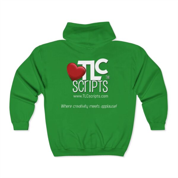 Cozy Creativity Full Zip Hoodie for TLCScripts Lovers - Image 16
