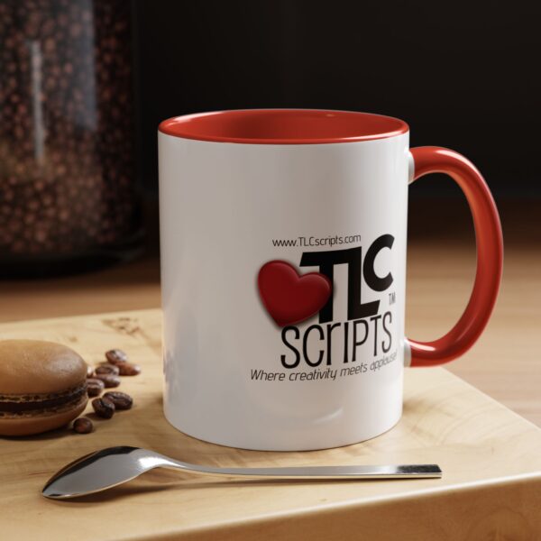 Creative Love Accent Coffee Mug - Perfect Gift for Writers, Teachers, Friends, Birthday, Celebrate Creativity, Coffee Lovers, TLC Scripts - Image 15