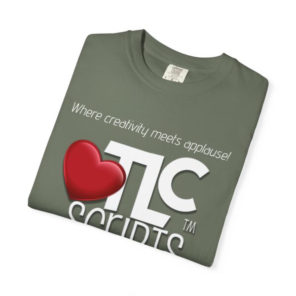 I Love TLCScripts Unisex Garment-Dyed T-Shirt - Image 31