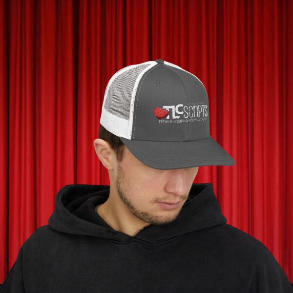 Creative Love Snapback Trucker Cap - Trendy Hat for Artists & Creatives - Image 7