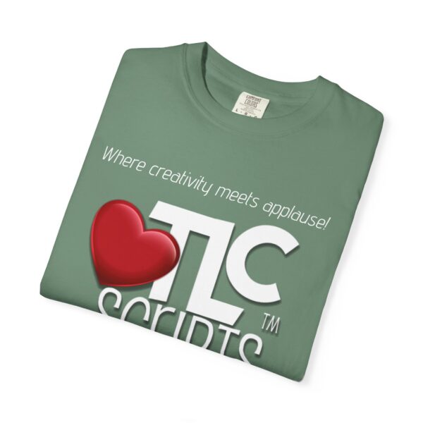 I Love TLCScripts Unisex Garment-Dyed T-Shirt - Image 35
