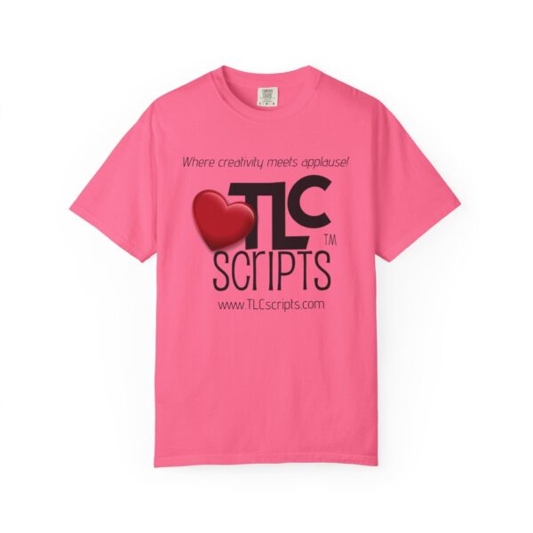 I Love TLCScripts Unisex Garment-Dyed T-Shirt - Image 61