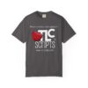 I Love TLCScripts Unisex Garment-Dyed T-Shirt - Image 49