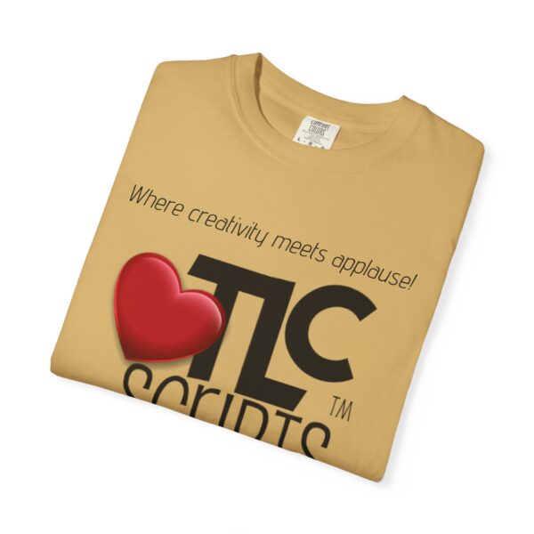 I Love TLCScripts Unisex Garment-Dyed T-Shirt - Image 15