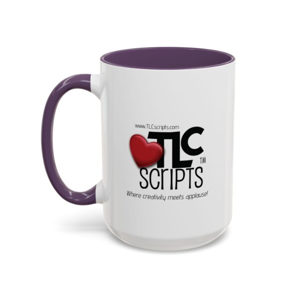 Creative Love Accent Coffee Mug - Perfect Gift for Writers, Teachers, Friends, Birthday, Celebrate Creativity, Coffee Lovers, TLC Scripts - Image 55