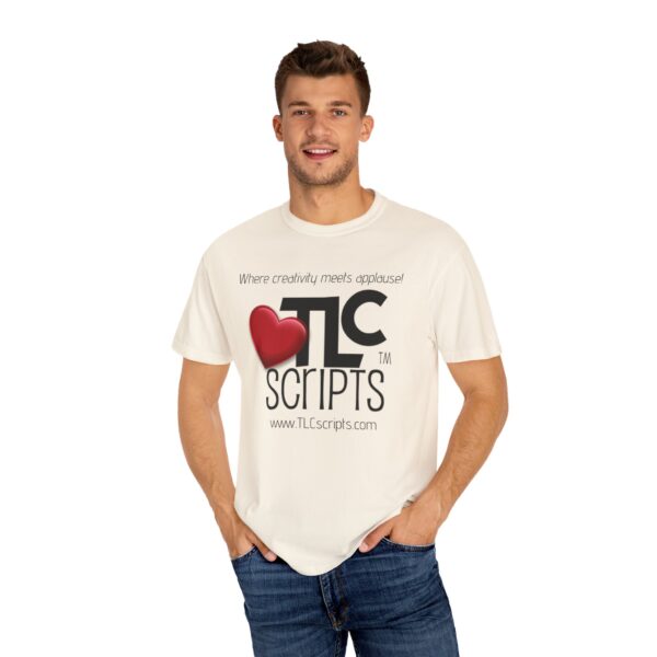 I Love TLCScripts Unisex Garment-Dyed T-Shirt - Image 12