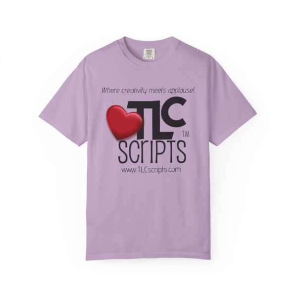 I Love TLCScripts Unisex Garment-Dyed T-Shirt - Image 57