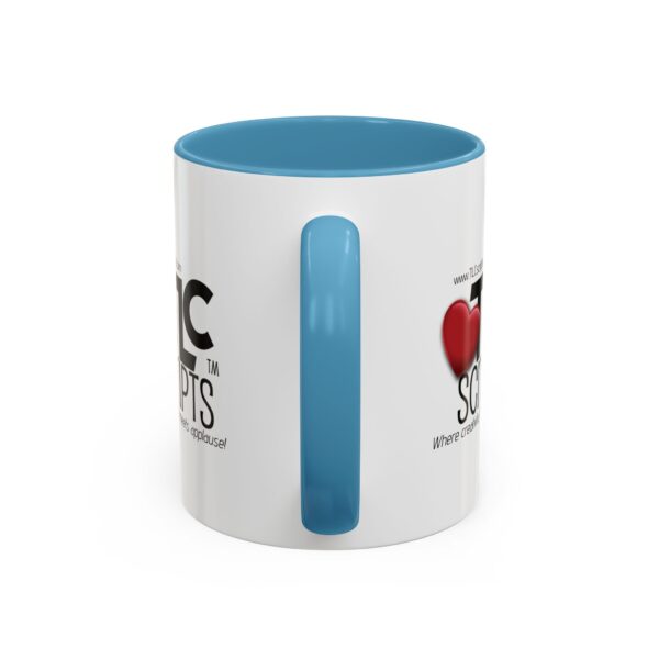 Creative Love Accent Coffee Mug - Perfect Gift for Writers, Teachers, Friends, Birthday, Celebrate Creativity, Coffee Lovers, TLC Scripts - Image 32