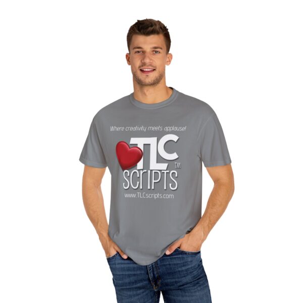 I Love TLCScripts Unisex Garment-Dyed T-Shirt - Image 24