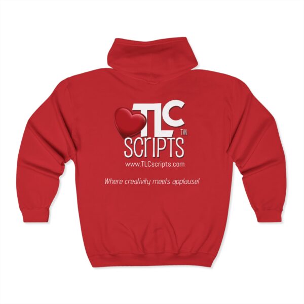 Cozy Creativity Full Zip Hoodie for TLCScripts Lovers - Image 26